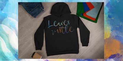 Lanhova Font Poster 4