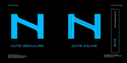 Gyte Font Poster 4