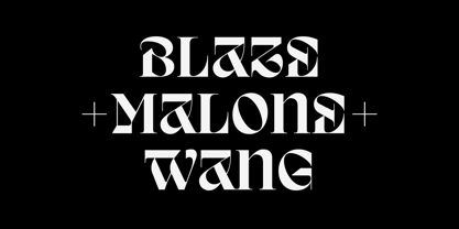 Amient Font Poster 4