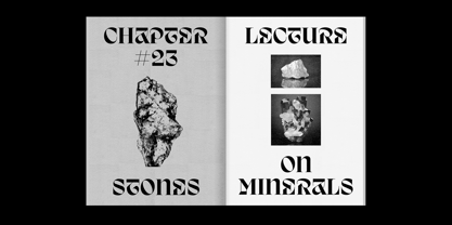 Amient Font Poster 5