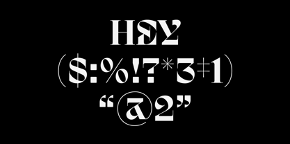 Amient Font Poster 9