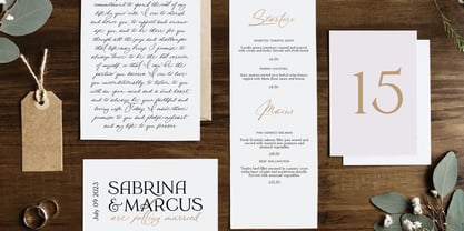 Luxurimo Font Poster 2