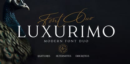 Luxurimo Font Poster 1
