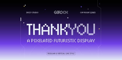 Gerdox Font Poster 10
