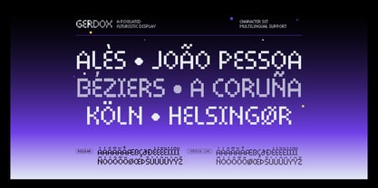 Gerdox Font Poster 6