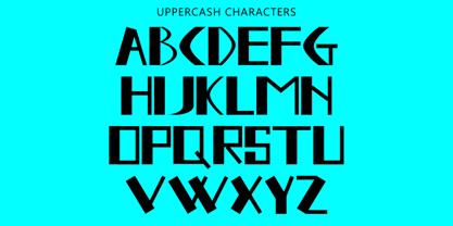 Extragalactic Font Poster 2