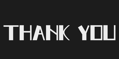 Extragalactic Font Poster 8