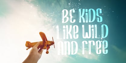 Shiny Kids Font Poster 4