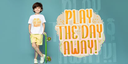 Shiny Kids Font Poster 3