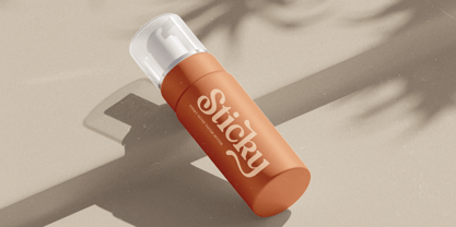 Hot Caramel Delight Font Poster 8