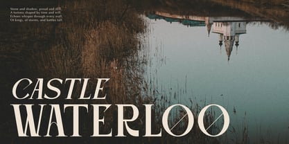Eclassio Font Poster 2