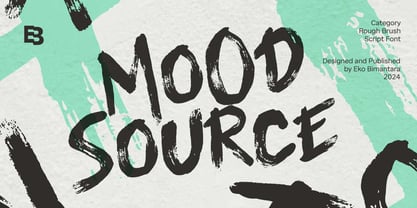 Mood Source Font Poster 1