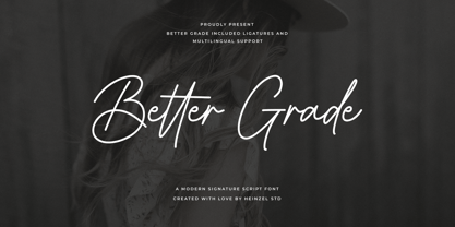 Better Grade Font Poster 1