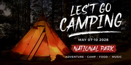 Gowar Brush Font Poster 2