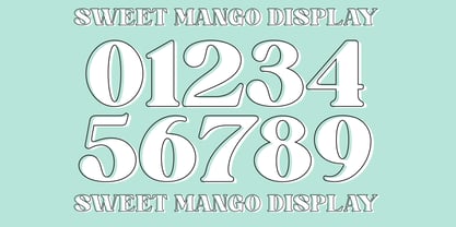 Mango Dolce Display Font Poster 14