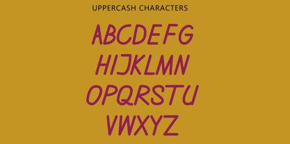 Jutting Font Poster 2