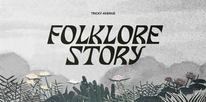 Tricky Avenue Font Poster 3