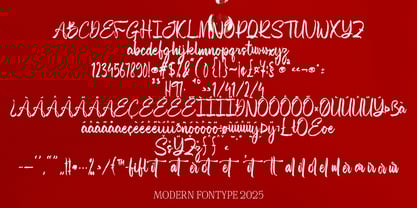Faith Giliaty Font Poster 7