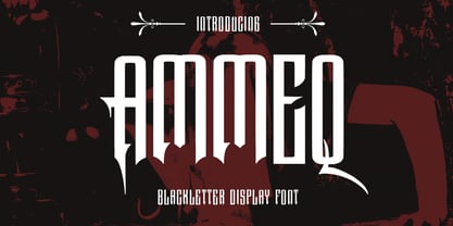 MC Ammeq Font Poster 1