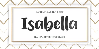 Camelia Samira Font Poster 8