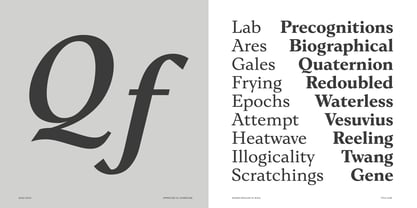 Eclectica Font Poster 6