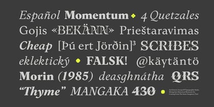 Eclectica Font Poster 3