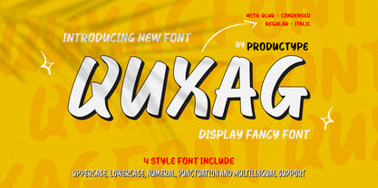 Quxag Font Poster 1