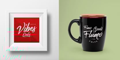 Messy Script Font Poster 5