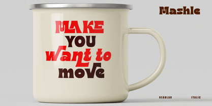 Mashle Font Poster 9