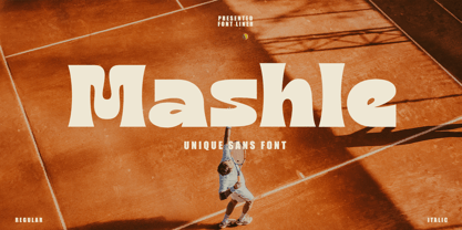 Mashle Font Poster 1