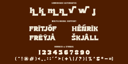 Mashle Font Poster 12