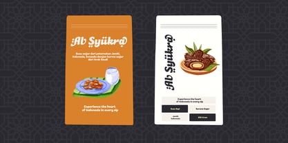 Dzulhijjah Font Poster 5