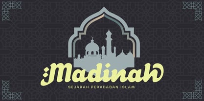 Dzulhijjah Font Poster 4