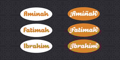 Dzulhijjah Font Poster 6