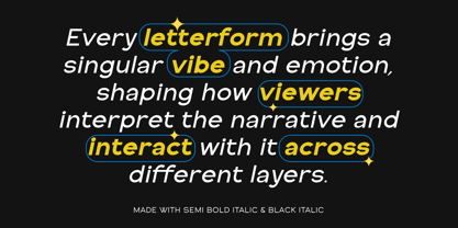 Vestica Neue Font Poster 12