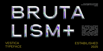 Vestica Neue Font Poster 7