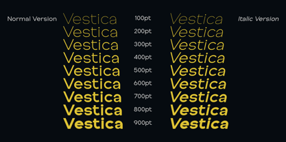 Vestica Neue Font Poster 3
