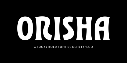 Orisha Font Poster 1