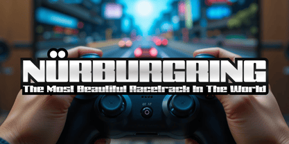 Speeded Font Poster 4