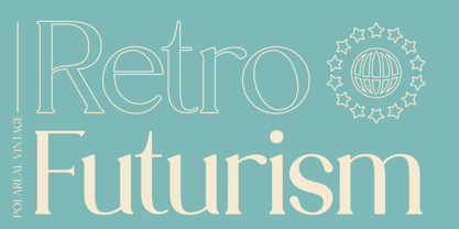 Polareal Font Poster 2