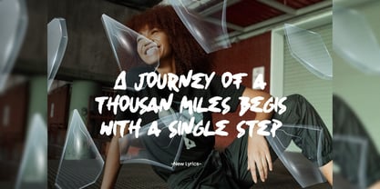 Kneconz Font Poster 5