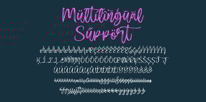 Amiluera Font Poster 8