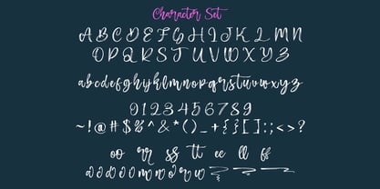 Amiluera Font Poster 9