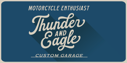 Hundergad Font Poster 2