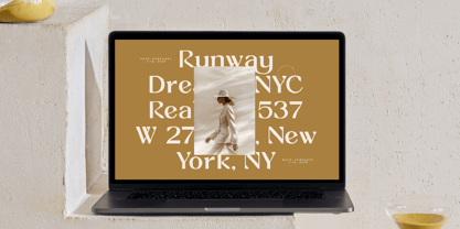 South Blanke Font Poster 2