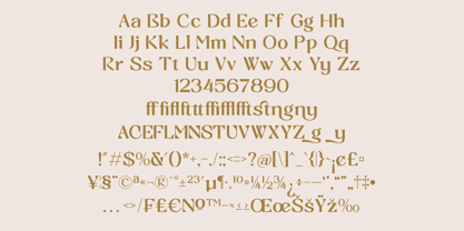 South Blanke Font Poster 10