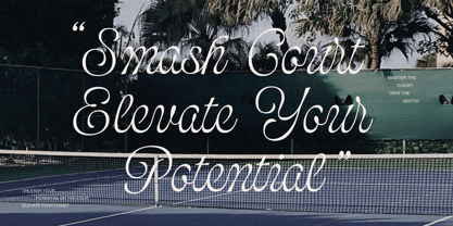 Bolina Font Poster 7