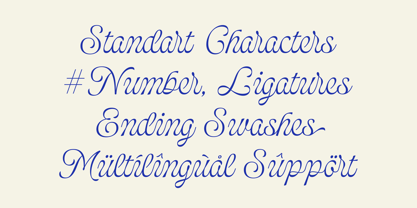 Bolina Font Poster 9