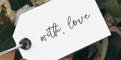 Auguste&Ophelia Font Poster 11