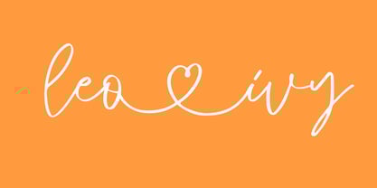 Auguste&Ophelia Font Poster 5